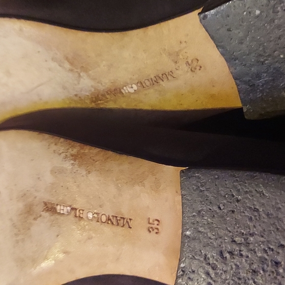 MANOLO SUEDE LOAFERS EUR 35 - Picture 3 of 8